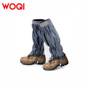 Polainas de nieve Woqi, gruesas, de spandex y poliéster, para senderismo, caza, montañismo, para mujer, color verde militar, mantienen el calor. - Product Image 3