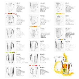 Bol de mixeur en verre de 1,5 L avec couvercle hermétique <span class=keywords><strong>et</strong></span> lame en acier inoxydable pour <span class=keywords><strong>BLACK</strong></span> + DECKERE, pièce de rechange pour mixeur, carafe - Product Image 5