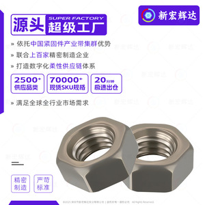 น็อตหกเหลี่ยมไทเทเนียม M3 M4 M5 M6 M8 M10 M16 M18 M20 ขัดเงา DIN934 อุปกรณ์ยึดติด - Product Image 3