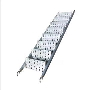 Système d'échafaudage portable galvanisé avec échelle à crochet et escalier d'échafaudage - Product Image 1