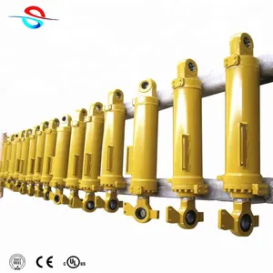 Quality Safe Concrete Pump Truck Body Use Piston Extrusion Hydraulic Tools Cylinder