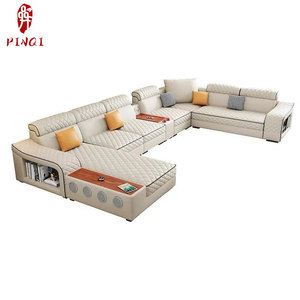 Nuevo Sofá de Esquina de Gran Venta para Sala de Estar de 7 Plazas, Conjunto de Sofás de Lujo Moderno con Diseño de Moda - Product Image 4