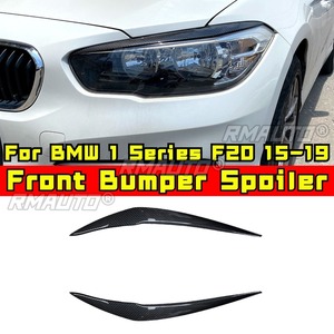 Para BMW Serie 1 F20 118i 120i 2015-2019 Cubierta de cejas para faros delanteros, pegatinas decorativas para faros, embellecedores de estilo para coche - Product Image 1