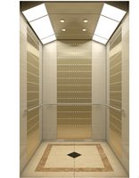Ascensore per Passeggeri Fareo FLA-K46 in Acciaio Inox, Trasmissione AC Senza Ingranaggi, Durevole e Sicuro, Multitensione (220V/110V/240V) per Appartamenti