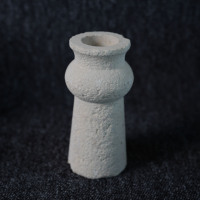 Porte-bougie en marbre blanc véritable, fait main, moderne, poli, imperméable, décoration de Pâques, conteneur de rangement multifonctionnel