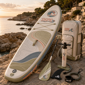 Planche de SUP portable, écologique et idéale pour les voyages, votre meilleur compagnon pour les vacances, les excursions en bord de mer et sur les lacs. - Product Image 4