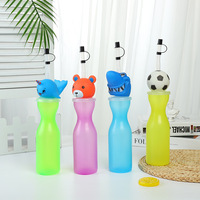 Tasse Slush Yard de dessin animé personnalisé 3D 350ml/500ml Gourde a Granita Avec Motifs Animaux Marins
