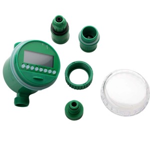 Irrigation <b>Timer</b> Digital LCD Outdoor Garden Watering Controller Automatic Plastic Green - Product Image 2