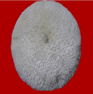 Quality Wool <b>Polishing</b> Waxing <b>Pads</b> Car Waxing 5inch Japan <b>Polishing</b> Knitted Wool Lambswool <b>Pad</b> - Product Image 4