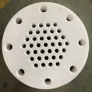 Foglio Rotondo in PTFE Perforato con Fori Uniformi |   Materiale per <span class=keywords><strong>Guarnizioni</strong></span> di Piastre Filtranti, Taglio Personalizzato e Servizio OEM/ODM Disponibile - Product Image 1