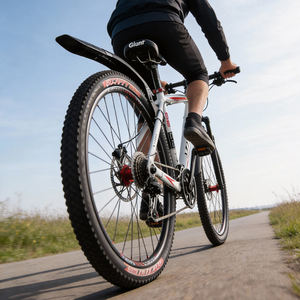 GEWAGE <span class=keywords><strong>Garde</strong></span>-boue de <span class=keywords><strong>VTT</strong></span> étendu et élargi en plastique et nylon, protection avant et arrière contre la pluie pour <span class=keywords><strong>VTT</strong></span> de descente - Product Image 3