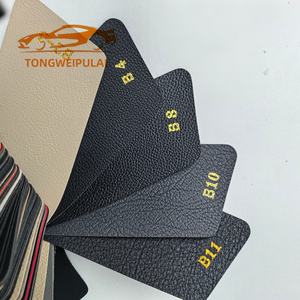 Housse de tableau de bord de <span class=keywords><strong>voiture</strong></span> en <span class=keywords><strong>cuir</strong></span> PVC de haute qualité, tissu extensible, installation facile, texture uniforme, sans odeur, résistant à l'eau - Product Image 5