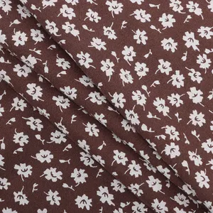 One meter starting sale comfort Cotton floral flannel print with dyed base Women shirt children cotton pants fabric
