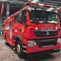 Meilleur prix SINOTRUK HOWO 6x4 Camion de pompiers à eau et mousse pour les incendies miniers, bonne maniabilité