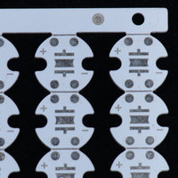 Circuit imprimé de base en aluminium de carte PCB de 10mm 3535 XP LED 94V0 produit durable de carte PCB de LED PCBA