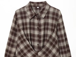 <span class=keywords><strong>Camicia</strong></span> da <span class=keywords><strong>donna</strong></span> KAR&OT ZA Primavera 2026 Nuova Collezione Retrò a Quadri con <span class=keywords><strong>Volant</strong></span> Maniche Lunghe Casual con Spacco Laterale 9425 - Product Image 3