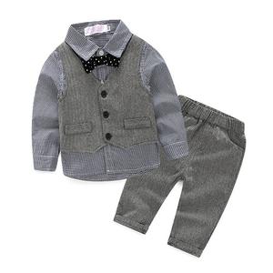 Proveedores de Productos para Bebés que Importan de China Conjuntos de Ropa para Bebés y Niños Pequeños, Chaleco, Camisa y Pantalón, en el Mercado Más Vendido - Product Image 1