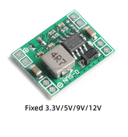 MP1584EN 3A 3.3/5/9/12V Modul Suplai DC-DC Step Down Ukuran Ultra-Kecil Output Daya Step-down yang Dapat Disesuaikan MP1584