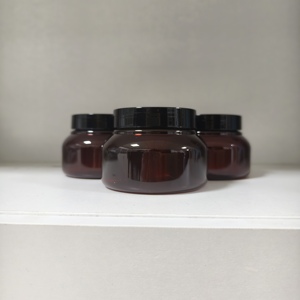 Custom PET Clear Cosmetic <b>Jars</b> <b>Empty</b> Plastic Containers with Screw Top Lids for Eye Cream and Skincare Packaging - Product Image 4