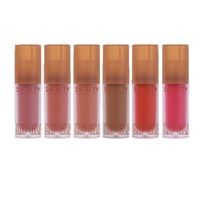 Gloss à lèvres liquide mat longue tenue, couleur intense, anti-transfert, taille standard, pour l'export.