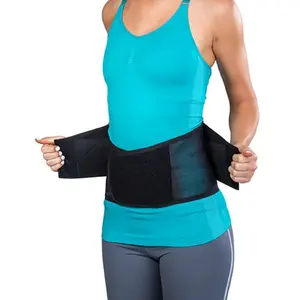 Custom Back Support Running Waist Brace Comfortable Lumbar Pad Breathable Mesh Fabric
