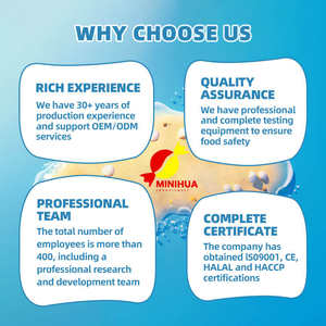 Usine de bonbons halal en vrac Mélange de gelée Collations sucrées Casher Bonbons colorés avec de drôles de fruits Emballage en bouteille de bonbons gommeux aromatisés - Product Image 5