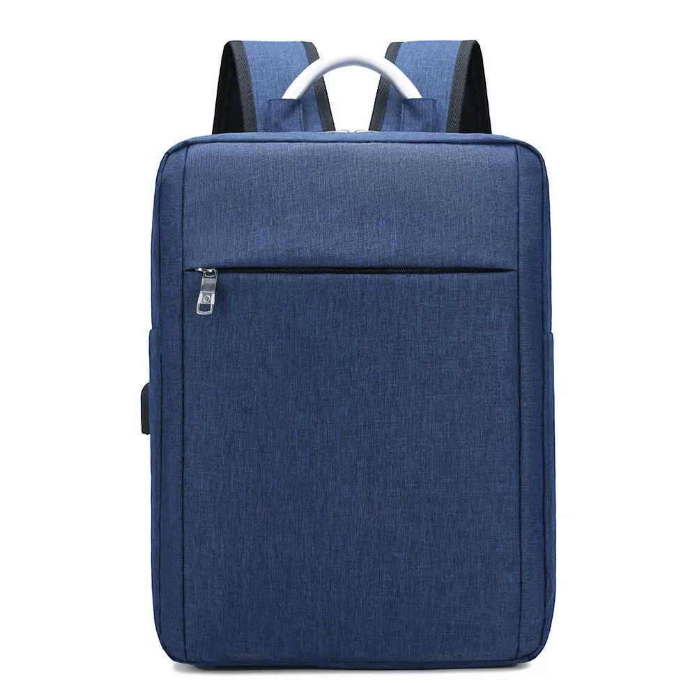 Custom Men's Business Casual Backpack Simple Oxford Cloth Computer Laptops Bag For Men