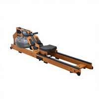 Máquina de Remo de Madera Inteligente y Silenciosa para Ejercicios Aeróbicos en Interiores, Multi-Escena, 38 kg de Peso, 150 kg de Capacidad Máxima de Usuario