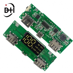 18650 บอร์ดชาร์จ USB คู่ 5V 2.4A โมดูลพาวเวอร์แบงค์มือถือ 186 50 แบตเตอรี่ลิเธียมบอร์ดชาร์จวงจรป้องกัน - Product Image 6