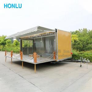 Remolque móvil de fibra de vidrio para <span class=keywords><strong>restaurante</strong></span>, máquina de comida rápida con crepé, para Catering, café, <span class=keywords><strong>a</strong></span> <span class=keywords><strong>la</strong></span> venta - Product Image 3