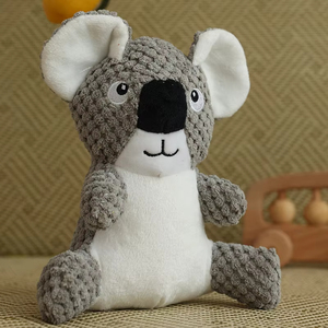 Lovable Cartoon Shape <b>Pet</b> Dog Chew <b>Toys</b> Bite-Resistant Squirrel Koala Plush <b>Toys</b> <b>for</b> Teething <b>Interactive</b> Animal <b>Toys</b> <b>for</b> <b>Pets</b> - Product Image 6