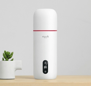 Tasse d'eau électrique <span class=keywords><strong>portable</strong></span> Deerma DEM-DR035S soupape de surpression pour ébullition rapide de l'eau 304 revêtement en acier inoxydable - Product Image 3