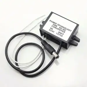 Conversor de energia USB DC para carro, adaptador regulador de energia, à prova d'água, de 24V (16V-28V) ou DC (15V-35V) Buck para 12V 3A 36W