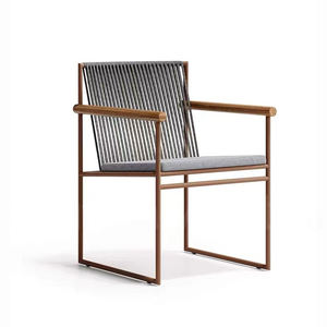 Asil ev tik dikdörtgen ahşap dış mekan yemek masası dış mekan mobilyası - Product Image 3