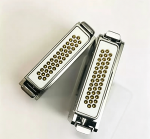 Conector Rectangular Micro J24H-51TKH, 51 Posiciones, Hembra, Tipo Solder Cup, Bloqueo Rápido, Paso de 1.27mm, Equivalente a GJB2446A - Product Image 2