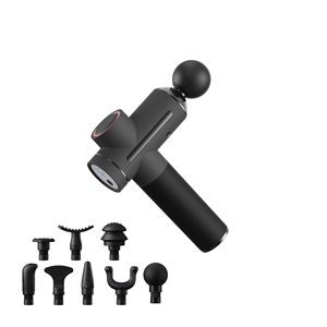 Tragbare Elektrische Massagepistole mit 8 Aufsätzen für Tiefenentspannung und Tiefengewebe-<span class=keywords><strong>Massage</strong></span>, Akku-betriebener Handmassage-<span class=keywords><strong>Vibrator</strong></span> - Product Image 3