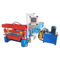 Ligne de production de machines de formage de tôles ondulées pour toitures à vendre