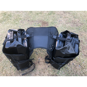 Sacoches de <span class=keywords><strong>moto</strong></span> 100% imperméables en PVC, grande capacité 25L, <span class=keywords><strong>sac</strong></span> sec durable sans support avec système de connexion par harnais - Product Image 6