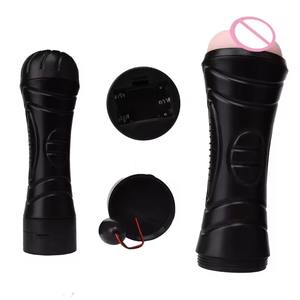 ElectricMale Masturbation Cup Airplane Cup Men's Electric Vibrating <b>Masturbator</b> Adult Products - Product Image 1