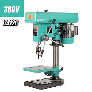 Taladro de Banco Industrial Jianghui Z4120 380V, Husillo de 20mm, 750W, Taladro Combinado para Trabajar Metales, Fresadora de Doble Propósito - Product Image 1