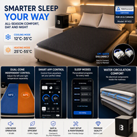 Surmatelas rafraîchissant pour lit Eight Sleep Alternative Advanced Sleep Cooling System avec contrôle précis et système de refroidissement intégré
