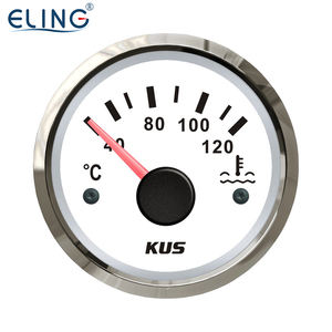 KUS 52mm (2 '') Gerador Auto Medidor de Temperatura da Água 12V 24V Mecânico para Carro Veleiro Corrida RV Caminhão com Luz - Product Image 2