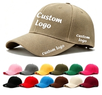 Gorra de Béisbol Personalizada al por Mayor con Logotipo, Bordado 3D, Algodón, 5 Paneles, Estampada, Gorra de Golf, Visera Deportiva, Ajustable, Estilo Dad Hat