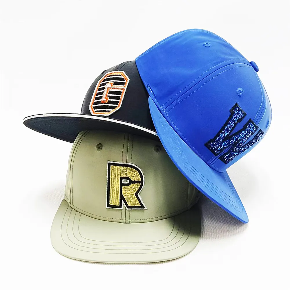 Fashion Mens Stylish Blank Brim Snapback Cap Hip Hop Baseball Hat Fitted Cap