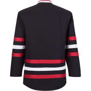 Maillot de hockey sur glace Ealer Série H900, unisexe adulte, séchage rapide, sublimé, pour entraînement, col rabattable, 420 g/m² - Product Image 1