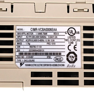 CIMR-VCBA0006EAA V1000 AC Drive ไดรฟ์ปรับความถี่อุตสาหกรรม VFD มีสินค้าในสต็อก - Product Image 3