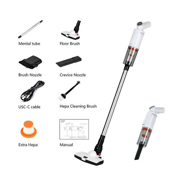 2 in 1 Vacuum Cleaner Small Home Floor Stick Vacuum Cleaner Battery Upright Cordless Portable Wet and Dry Vacuum Cleaner Prices