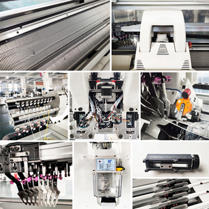 OEM Factory Customized Double System 10G 60inch Computerized Automatic Sweater Scarf Warp <strong>Crochet</strong> Rib Knitting <strong>Machine</strong> - Product Image 5