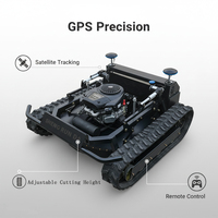 Tondeuse à gazon portable Meilleure tondeuse à gazon robotisée GPS RTK pour les grands pelouses, les fermes et les pâturages Désherbage ou tonte de pelouse dans les zones de villégiature