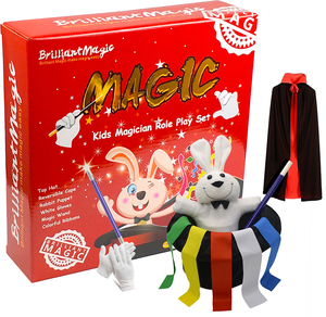 Grandi bambini Cosplay magico mantello mago festa <span class=keywords><strong>spettacolo</strong></span> Costume da travestimento per spettacoli e spettacoli - Product Image 4